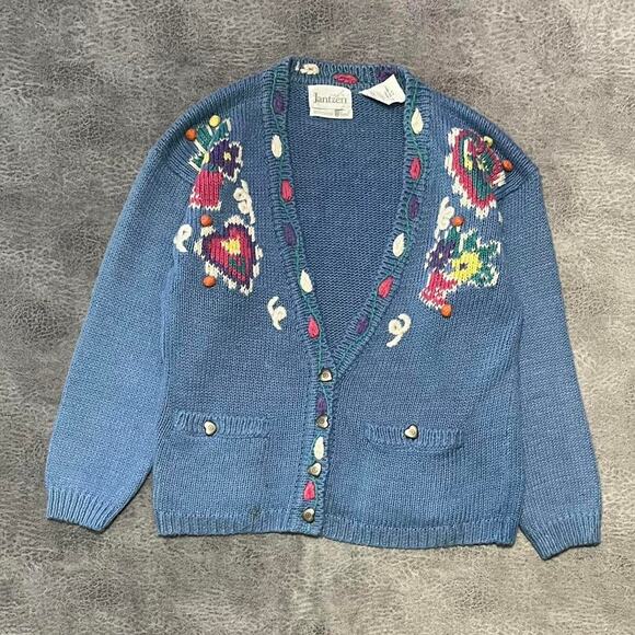 Jantzen Sweaters - Vintage jantzen embroidered cardigan sweater